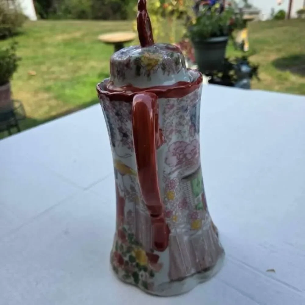 Vintage Japanese Geisha ware chocolate pot